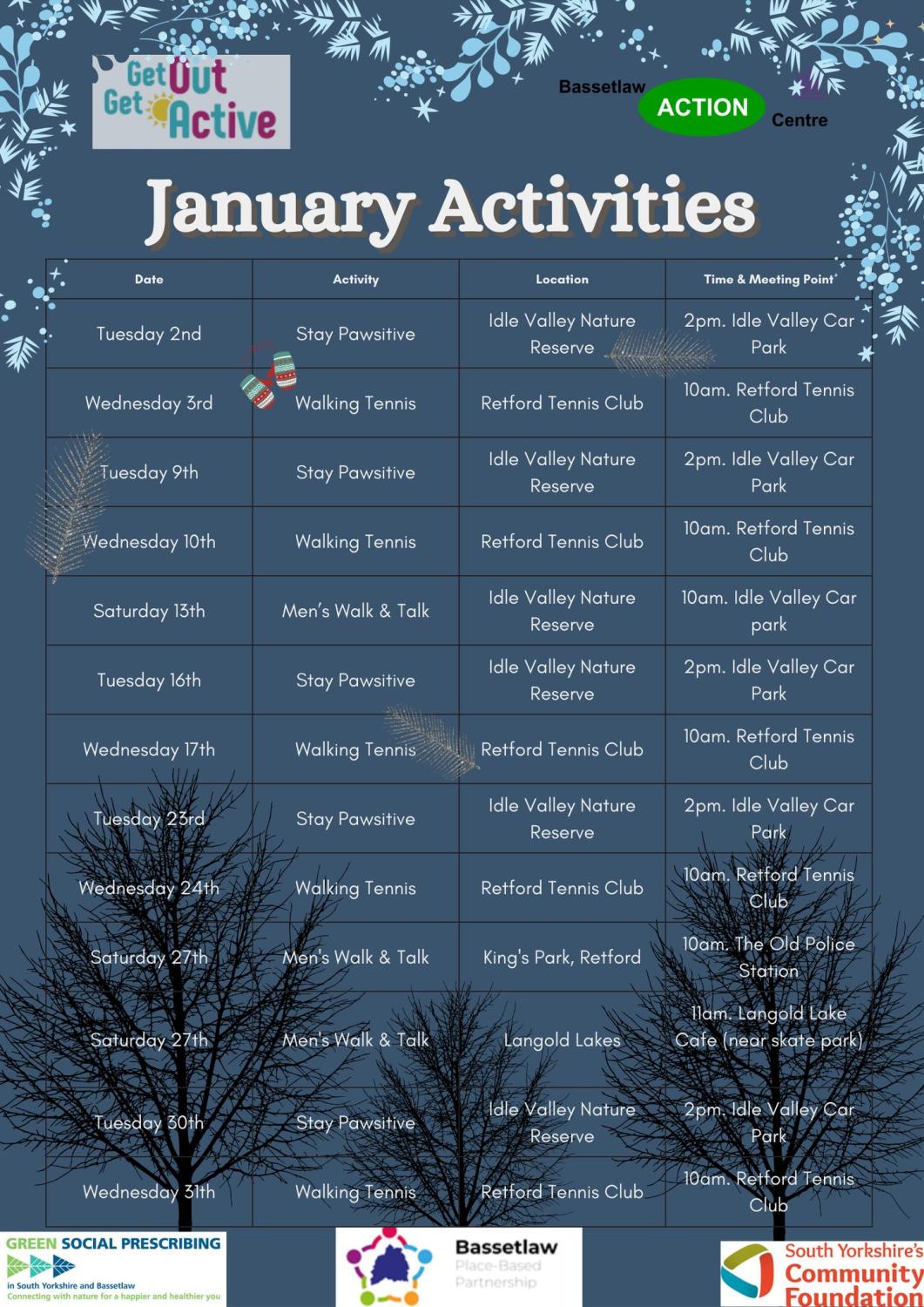 get out get active in January